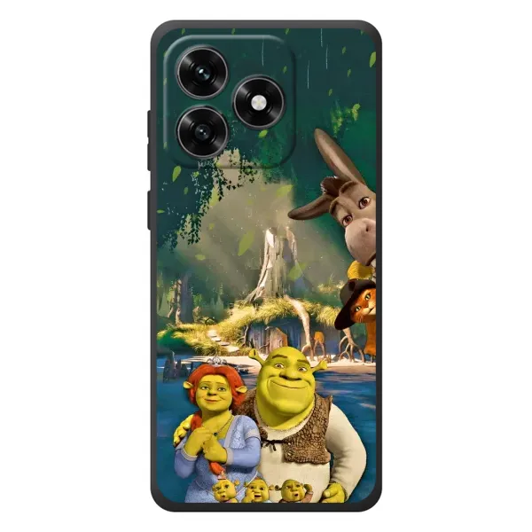 Чехол с рисунком «Шрек и Фиона» для Huawei Honor X5c Plus Чехол с рисунком «Шрек и Фиона» для Huawei Honor X5c Plus