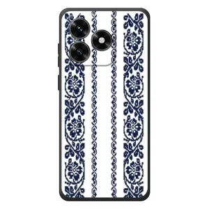 Силіконовый Чохол на Huawei Honor X5c Plus з картинкой Вишиванки (Синя вишиванка)