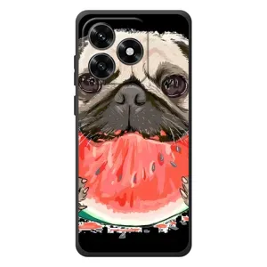 Чохол (ТПУ) Милі песики для Huawei Honor X5c Plus (Смішний Мопс)