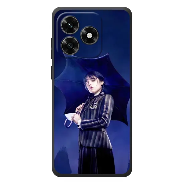 Чехол с рисунком «Уэнсдей с зонтом» для Huawei Honor X5c Plus Чехол с рисунком «Уэнсдей с зонтом» для Huawei Honor X5c Plus