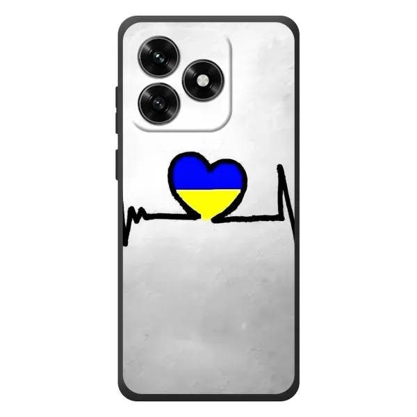 Чехол с рисунком «Украинская кардиограмма» для Huawei Honor X5c Plus Чехол с рисунком «Украинская кардиограмма» для Huawei Honor X5c Plus