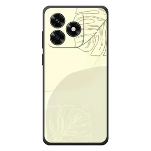 Чохол квітковий дизайн для Huawei Honor X5c Plus (Зелений фон)