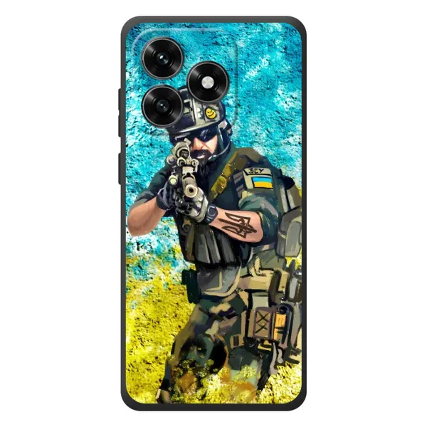 Чехол с рисунком «ЗСУ Воин» для Huawei Honor X5c Plus Чехол с рисунком «ЗСУ Воин» для Huawei Honor X5c Plus