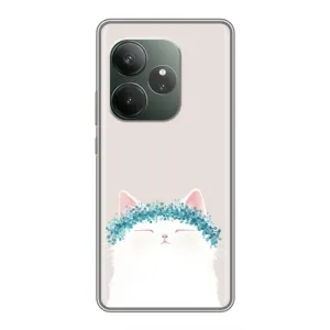 Чохол на тематику: Коти для Huawei Honor X5d Plus (Білий котик)