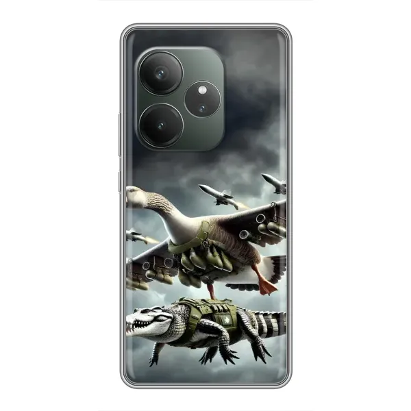 Чехол с рисунком «Гусини и крокодило» для Huawei Honor X5d Plus Чехол с рисунком «Гусини и крокодило» для Huawei Honor X5d Plus