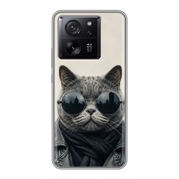 Чехол с рисунком «Модный кот» для Huawei Honor X5d Чехол с рисунком «Модный кот» для Huawei Honor X5d
