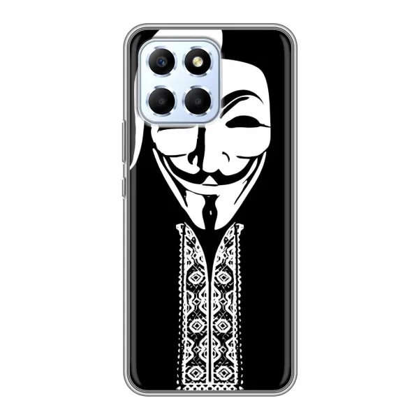 Чехол с рисунком «Анонимус» для Huawei Honor X6 Чехол с рисунком «Анонимус» для Huawei Honor X6