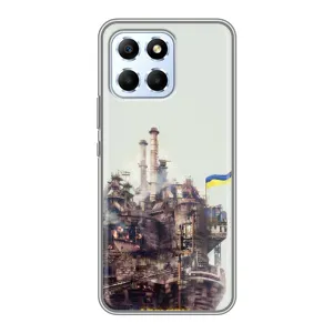 Чехлы на военную тематику для Huawei Honor X6 (Азовсталь)