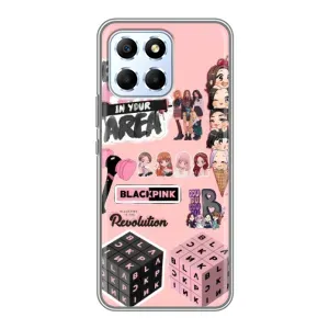 Чехлы с картинкой для Huawei Honor X6 (BLACK PINK коллаж)