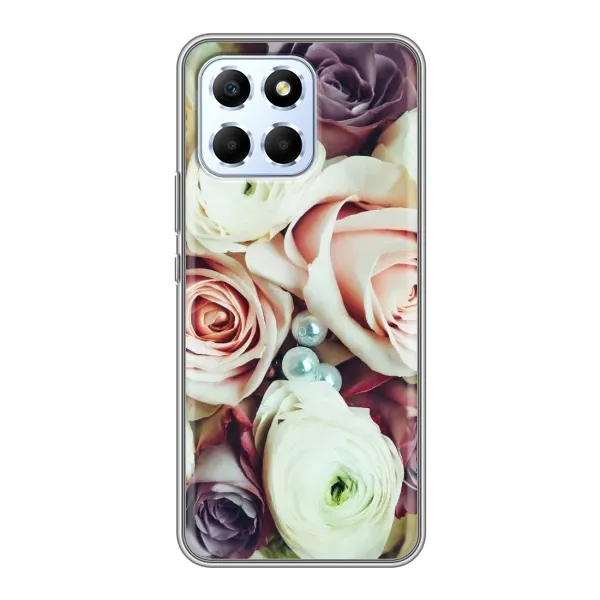 Чехол с рисунком «Букет РОЗ» для Huawei Honor X6 Чехол с рисунком «Букет РОЗ» для Huawei Honor X6