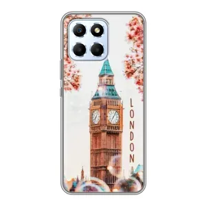 Чехол с рисунком «Часы Лондон» для Huawei Honor X6