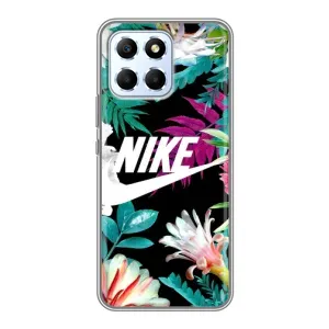 Силіконовый Чохол на Huawei Honor X6 з картинкою НАЙК (Квітковий Nike)