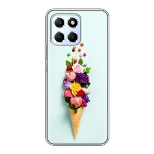 Чехлы с тематикой "ЦВЕТЫ" на Huawei Honor X6 (Цветок-мороженное)