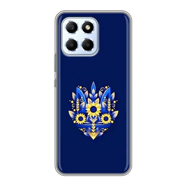 Чехол с рисунком «Цветущий Герб» для Huawei Honor X6