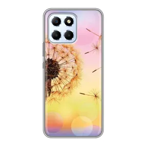 Силиконовый Чехол с одуванчиками на Huawei Honor X6 (Цветок-одуванчик)