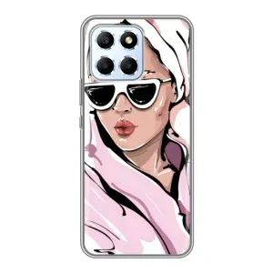 Чохол з картинкою Модні Дівчата Huawei Honor X6 (Дівчина в халаті)