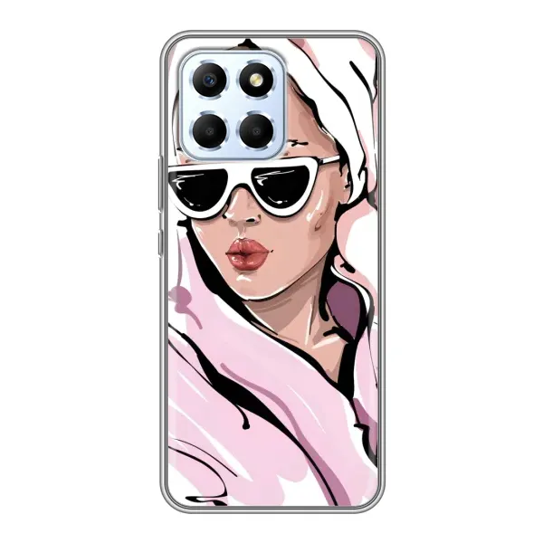 Чехол с рисунком «Девушка в халате» для Huawei Honor X6 Чехол с рисунком «Девушка в халате» для Huawei Honor X6