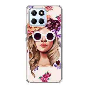 Чохол з картинкою Модні Дівчата Huawei Honor X6 (Дівчина в окулярах)