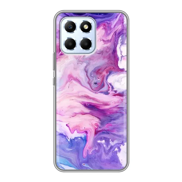 Чехол с рисунком «Фиолетовый мрамор» для Huawei Honor X6 Чехол с рисунком «Фиолетовый мрамор» для Huawei Honor X6