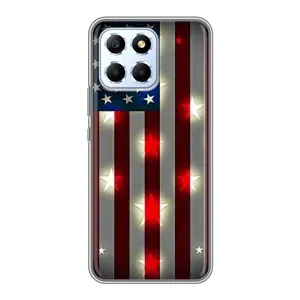 Чехол с рисунком «Флаг США 2» для Huawei Honor X6