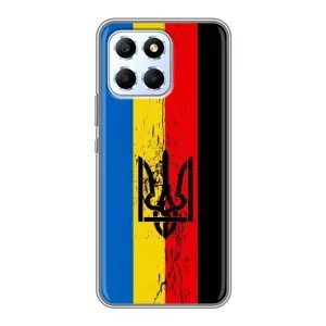 Чехлы УПА (Красно-Чёрный) на Huawei Honor X6 (Флаг УПА)