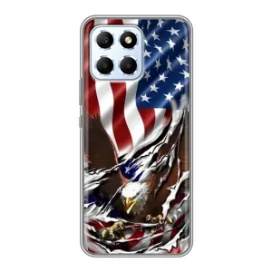 Чехол с рисунком «Флаг USA» для Huawei Honor X6
