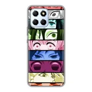 Силіконові чохлі з очіма Anime для Хуавей Хонор X6 (Очі Хашира)