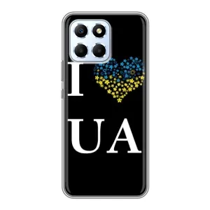 Силиконовый Чехол на Huawei Honor X6 (Я-Украина) (I Love UA)