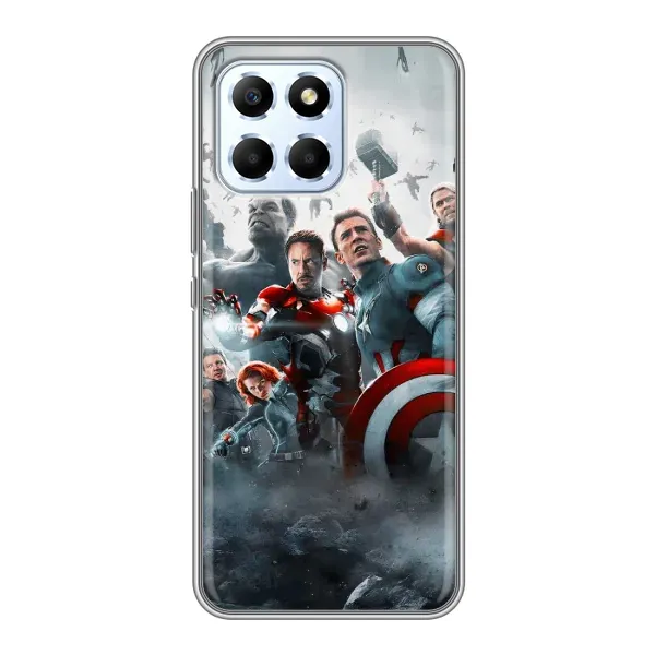 Чехол с рисунком «Команда марвел» для Huawei Honor X6