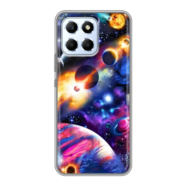 Чехол с рисунком «Космический мир» для Huawei Honor X6 Чехол с рисунком «Космический мир» для Huawei Honor X6