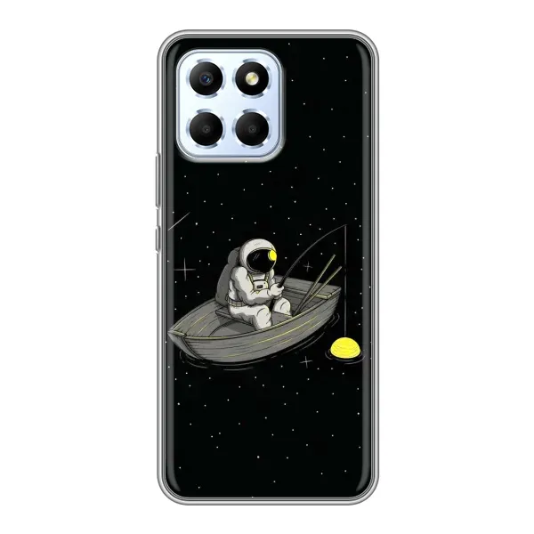 Чехол с рисунком «Космонавт на рыбалке» для Huawei Honor X6 Чехол с рисунком «Космонавт на рыбалке» для Huawei Honor X6