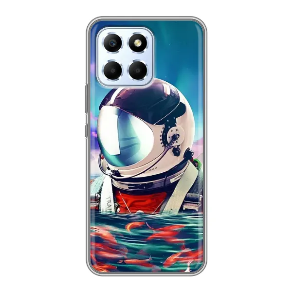 Чехол с рисунком «Космонавт в воде» для Huawei Honor X6 Чехол с рисунком «Космонавт в воде» для Huawei Honor X6