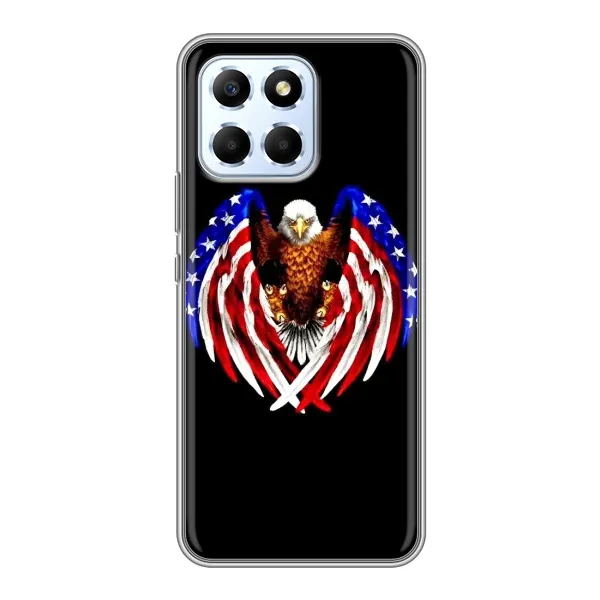 Чехол с рисунком «Крылья США» для Huawei Honor X6