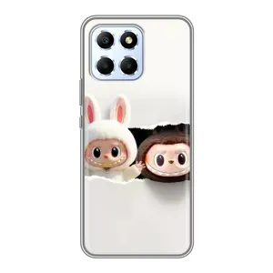 Чехол с принтом Лабубу для Huawei Honor X6 (Фигурки Labubu)