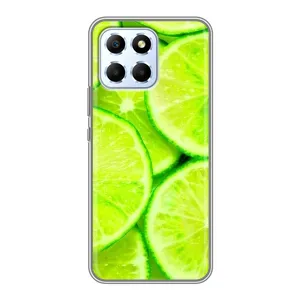 Чехол с изображением вкусной еды для Huawei Honor X6 (Лайм)
