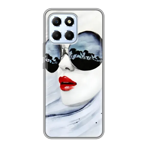 Чехол с рисунком «Любительница коней» для Huawei Honor X6 Чехол с рисунком «Любительница коней» для Huawei Honor X6