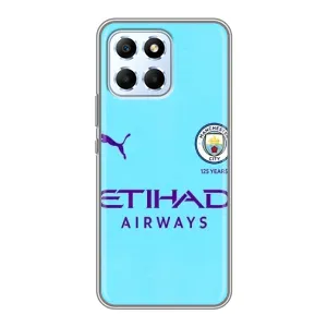 Силиконовые Чехлы принт Футбол на Huawei Honor X6 (Man City)