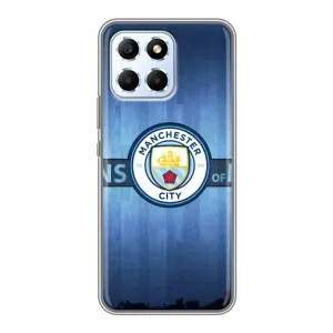 Силиконовые Чехлы принт Футбол на Huawei Honor X6 (ManCity)