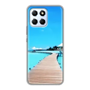 Чехол с рисунком «Набережная» для Huawei Honor X6