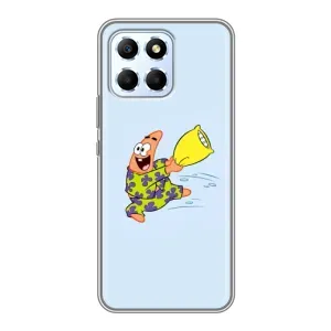 Чехлы с Патриком на Huawei Honor X6 (Патрик с подушкой)