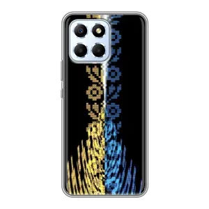 Силиконовый Чехол на Huawei Honor X6 (Патриотическая вышиванка)