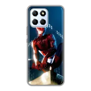Чехол Супергерой Человека Паука на Huawei Honor X6 (Паук на доме)