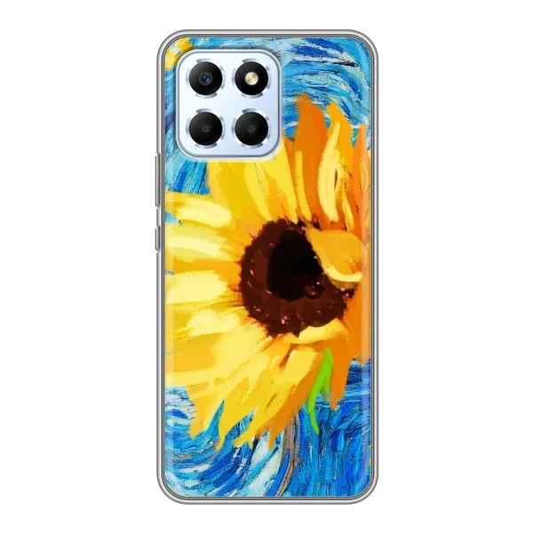 Чехол с рисунком «Подсолнух цветок» для Huawei Honor X6 Чехол с рисунком «Подсолнух цветок» для Huawei Honor X6