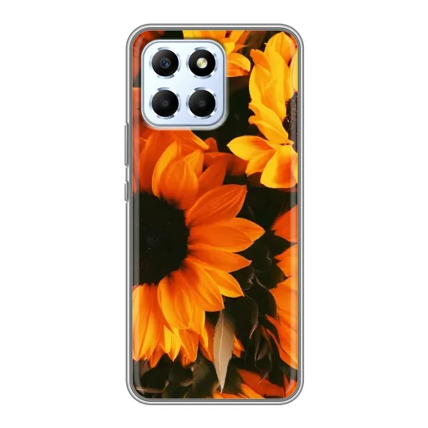 Чехол с рисунком «подсолнухи» для Huawei Honor X6 Чехол с рисунком «подсолнухи» для Huawei Honor X6