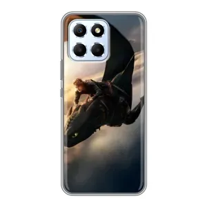 Чехол дракон Беззубик для Huawei Honor X6 (Полет Беззубика)
