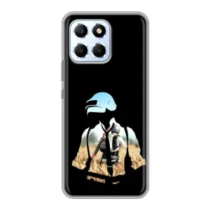 Силиконовый чехол с картинкой "Герой Pubg" на Huawei Honor X6 (Пубг мен)