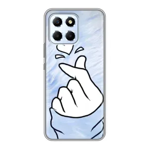 Чехлы (Знак сердечка) на Huawei Honor X6 (Сердечка знак)