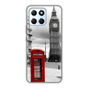 Чехол с рисунком «TELEPHONE» для Huawei Honor X6
