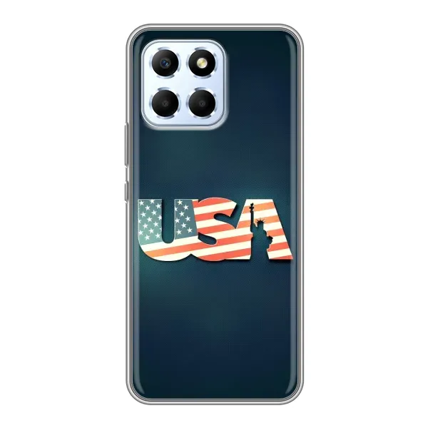 Чехол с рисунком «USA» для Huawei Honor X6
