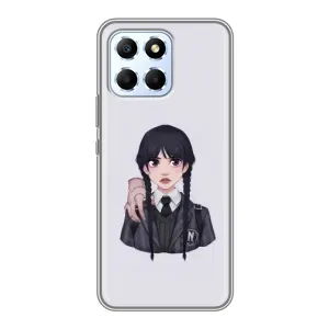 Чехлы с принтом Уэнсдей на Huawei Honor X6 (Вещь Венсдей)